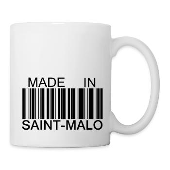 Made in Saint-Malo 35 - Mug blanc - blanc - Droite