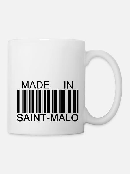 Made in Saint-Malo 35 - Mug blanc - blanc