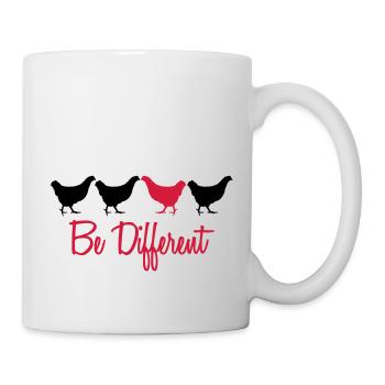 Be Different Hhs mit Text - Mug - white - Right