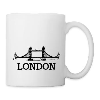 london - Tasse - Weiß - Rechts