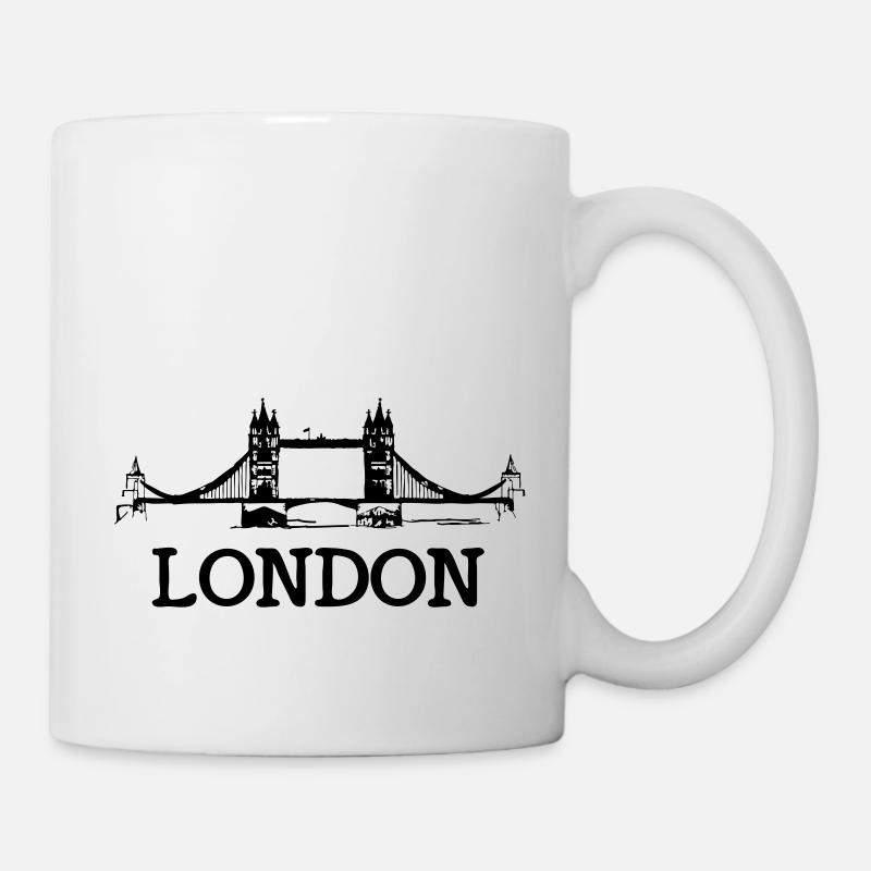 london - Tasse - Weiß