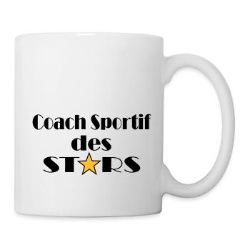 coach sportif des stars - Mug blanc - blanc - Droite