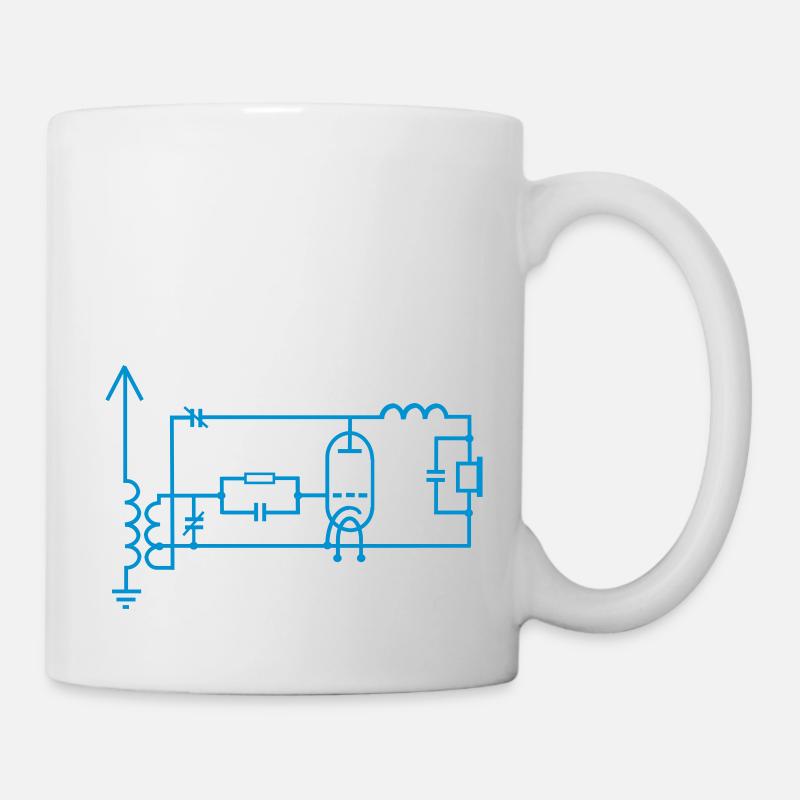 roehrenradio - Tasse - Weiß