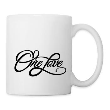 one love - die eine Liebe - Tasse - Weiß - Rechts