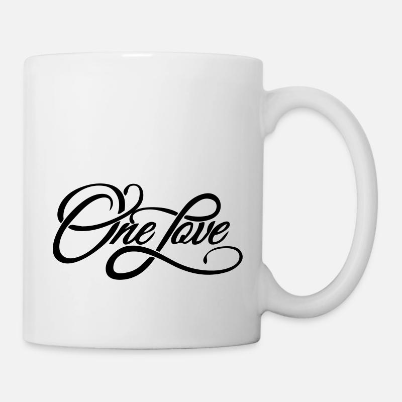 one love - die eine Liebe - Tasse - Weiß