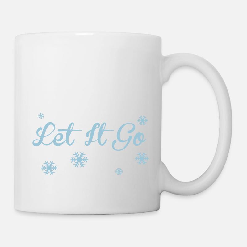 Let It Go - Tasse - Weiß