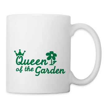 Queen of the garden - Mug blanc - blanc - Droite