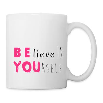 Be you - Tasse - Weiß - Rechts