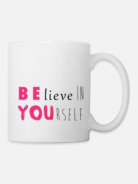 Be you - Tasse - Weiß