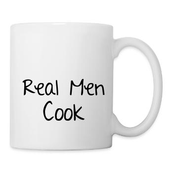 Men Cook - Tasse - Weiß - Rechts