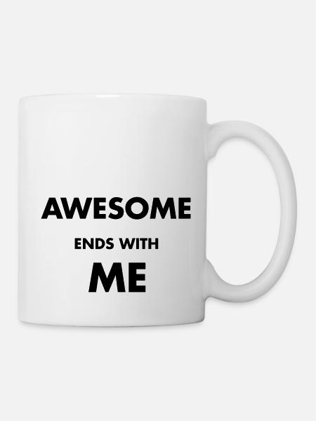 Awesome - Tasse - Weiß