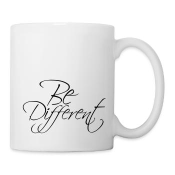 Text Be Different Be You Design - Mug - white - Right