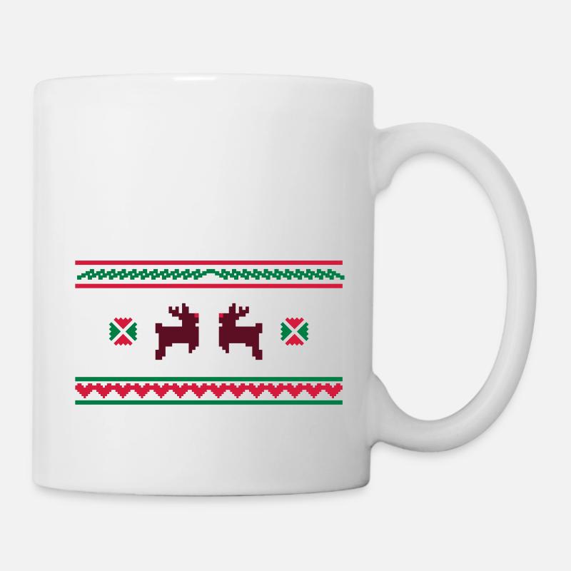 Weihnachten - Tasse - Weiß