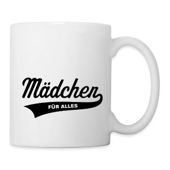 Mädchen Für Alles - Tasse - Weiß - Rechts