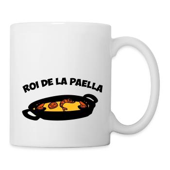 roi de la paella - Tasse - Weiß - Rechts