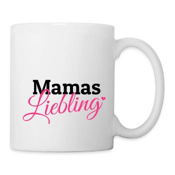 Mamas Liebling - Tasse - Weiß - Rechts