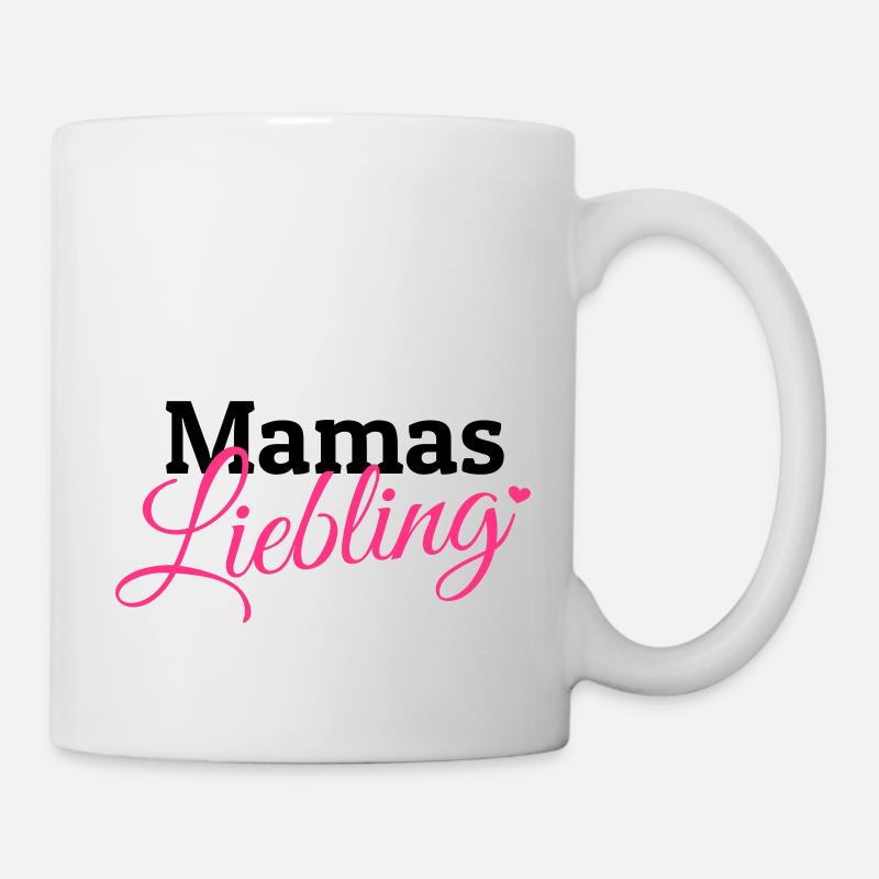 Mamas Liebling - Tasse - Weiß