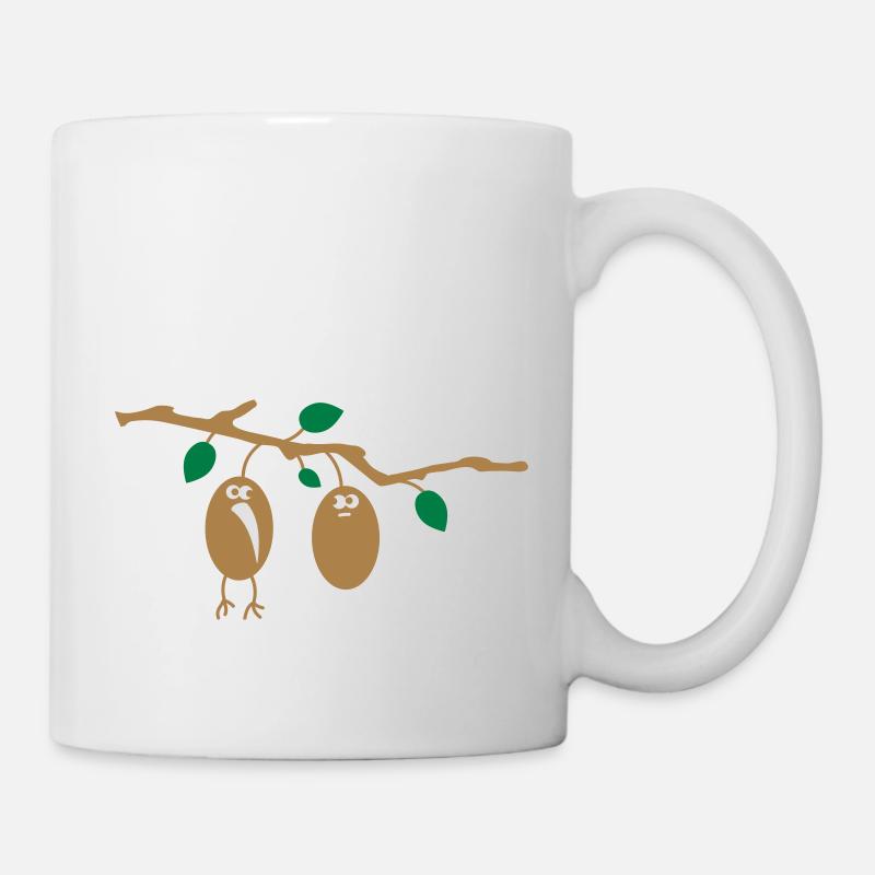 deux Kiwis - Mug blanc - blanc