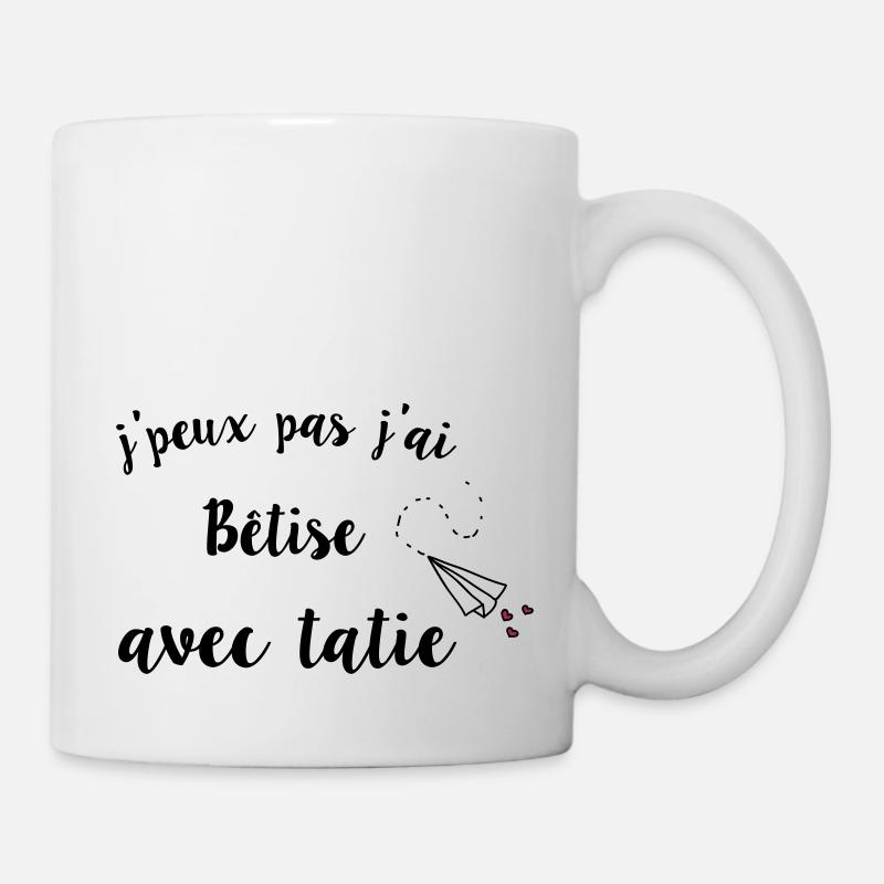 Ich kann mich mit Tante nicht täuschen - Tasse - Weiß