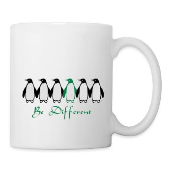 Be Different - Mug blanc - blanc - Droite