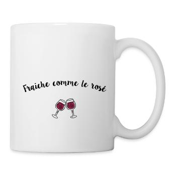 fresh like pink - Mug - white - Right