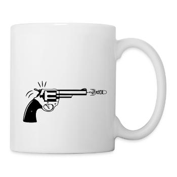 Weapons gun - Mug - white - Right