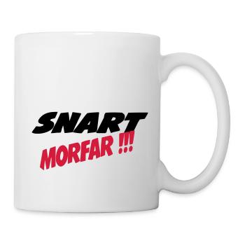 Snart morfar !! - Mug blanc - blanc - Droite