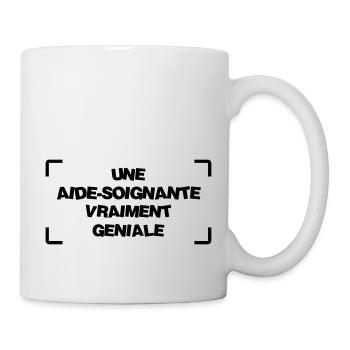 Aide Soignante / Aide Soignant / Hôpital / Médecin - Mug blanc - blanc - Droite