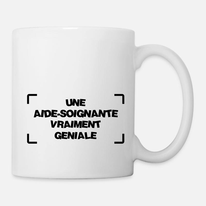 Aide Soignante / Aide Soignant / Hôpital / Médecin - Mug blanc - blanc