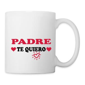 Padre te quiero - Mug - white - Right
