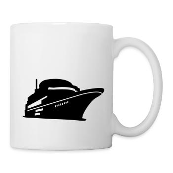 Boot - Tasse - Weiß - Rechts