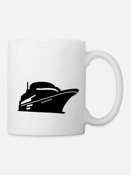 Boot - Tasse - Weiß