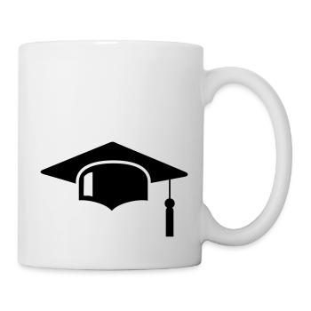 Abschluss - Tasse - Weiß - Rechts