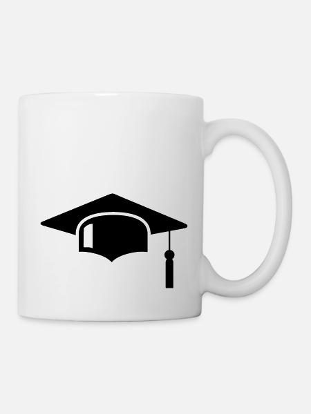 Abschluss - Tasse - Weiß