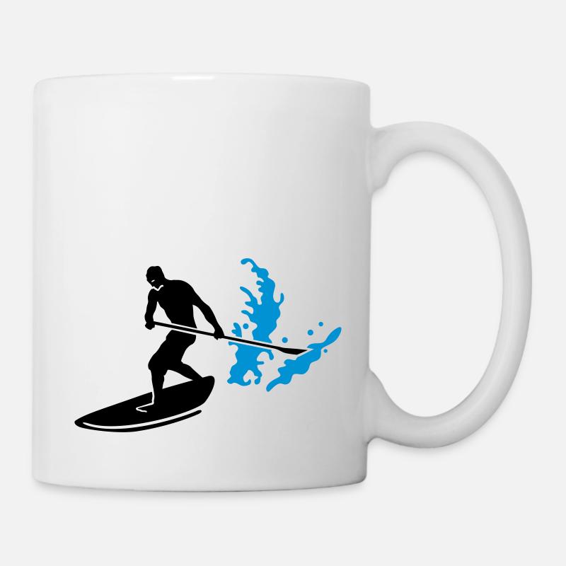 paddleboard - Mug blanc - blanc