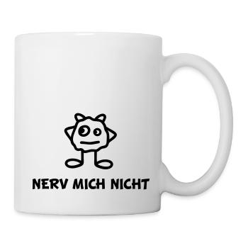 Monster - Nerv mich nicht - Tasse - Weiß - Rechts