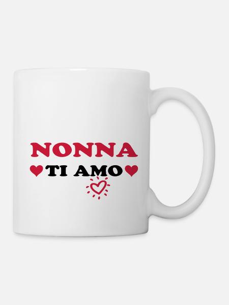 Nonna ti amo - Mug blanc - blanc