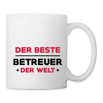 Betreuer Betreuerin Gruppenleiter Kind Gastgeber - Tasse - Weiß - Rechts