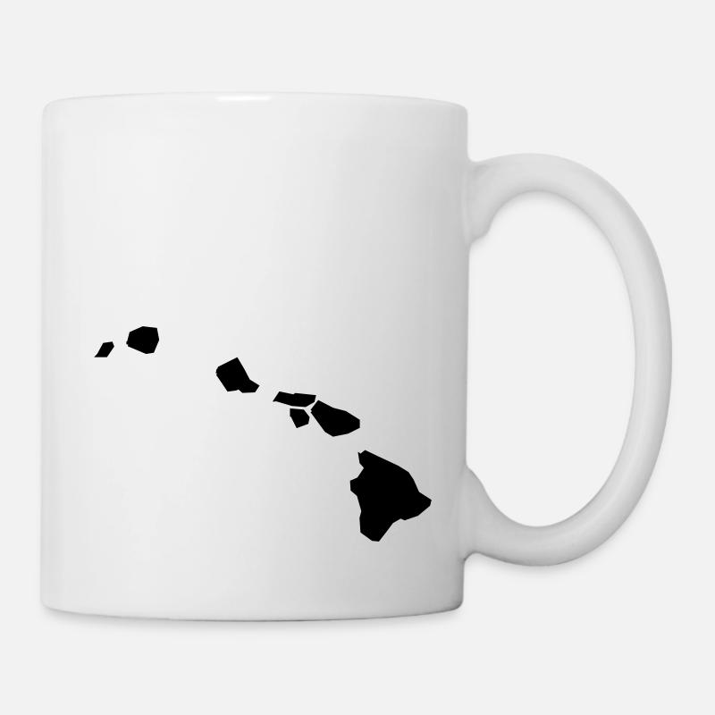 Hawaii - Mug blanc - blanc