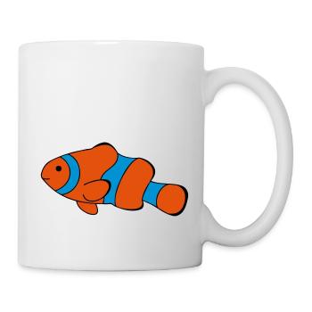 Clown Fish Drawing - Mug - white - Right