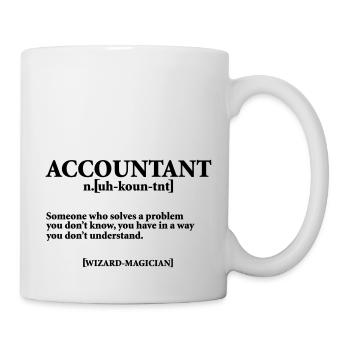 ACCOUNTANT NOUN - Mug - white - Right