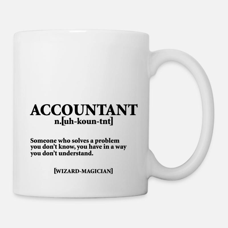 ACCOUNTANT NOUN - Mug - white