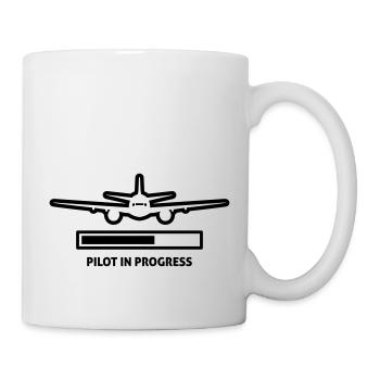 pilot - Tasse - Weiß - Rechts