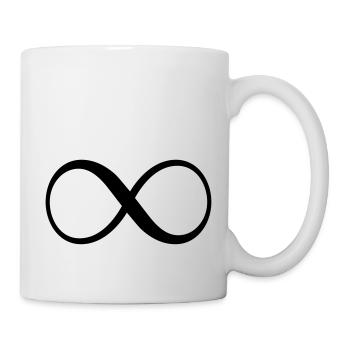 Infinity - Tasse - Weiß - Rechts