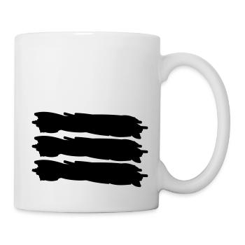 deutschland - Tasse - Weiß - Rechts