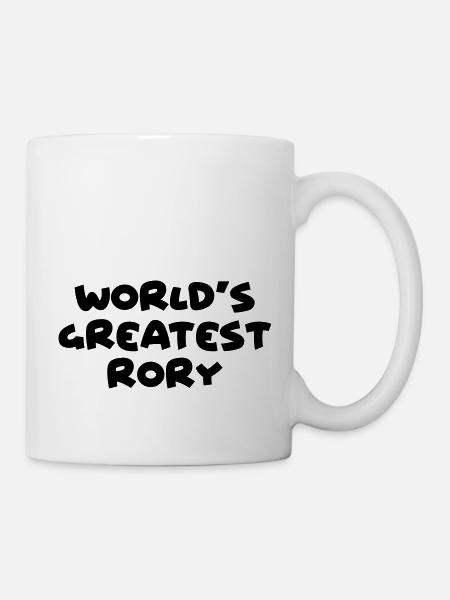 worlds greatest rory name - Mug - white