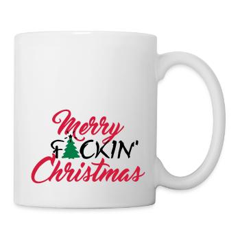 Merry fuckin' Christmas (3c) - Mug - white - Right