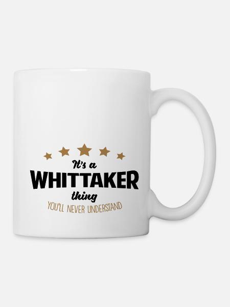 It's a whittaker name thing stars never u - Mug - white