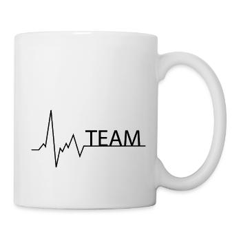 team - Tasse - Weiß - Rechts