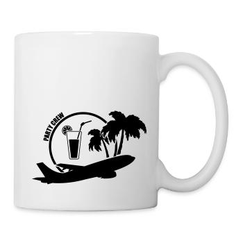 party_crew_001 - Tasse - Weiß - Rechts